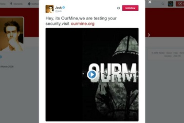 Ourmine lại hack thành công tài khoản của CEO mạng xã hội Twitter