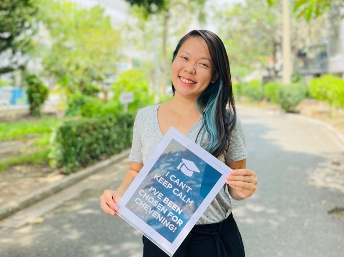Nguyễn Hoàng Yến được trao Học bổng Chevening năm 2022 để học Thạc sĩ về Truyền thông, Chiến lược và Thay đổi xã hội tại Đại học Westminster, Vương quốc Anh.