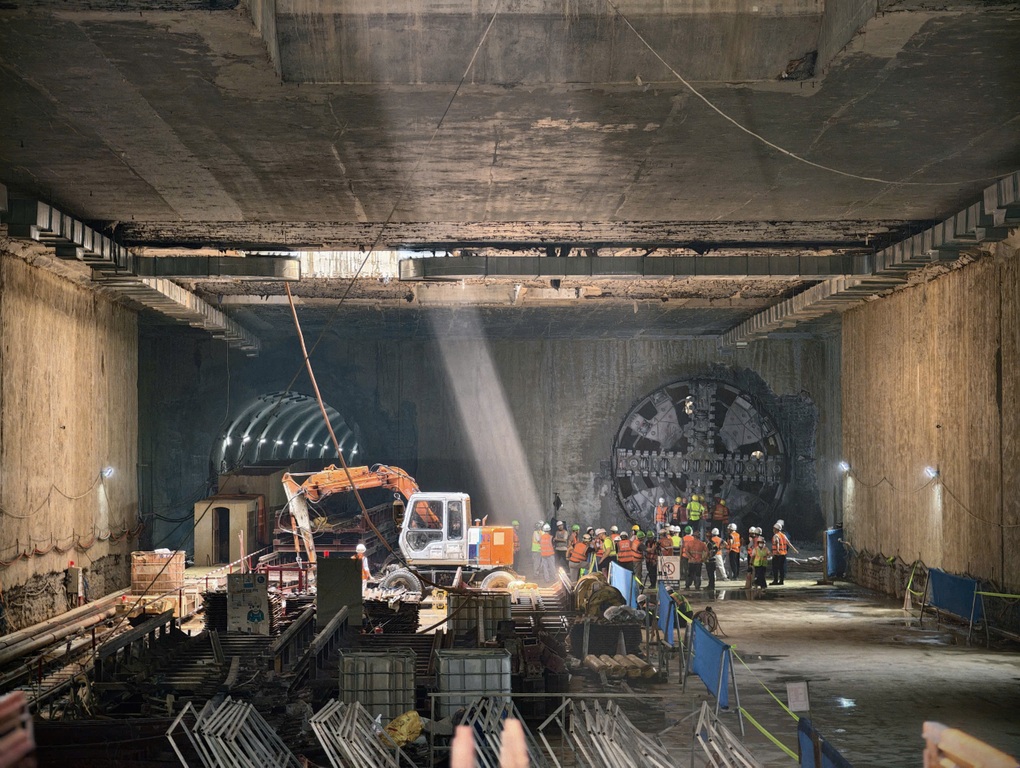 Máy đào hầm “Táo bạo” metro Nhổn - ga Hà Nội đã khoan đến ga ngầm Cát Linh - 2 Máy đào hầm “Táo bạo” metro Nhổn - ga Hà Nội đã khoan đến ga ngầm Cát Linh - 2