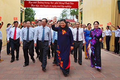 Hải Phòng: Trường THPT Vĩnh Bảo nhận danh hiệu kỷ lục 