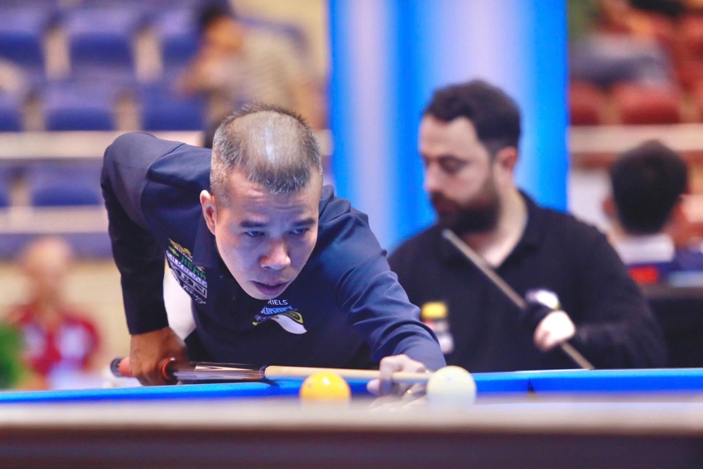 Trần Quyết Chiến về thứ ba tại World Cup billiards TPHCM 2025 - 1 Trần Quyết Chiến về thứ ba tại World Cup billiards TPHCM 2025 - 1