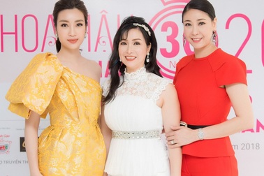 Nhan sắc rạng ngời của Hoa hậu Bùi Bích Phương, Hà Kiều Anh, Đỗ Mỹ Linh