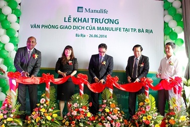Manulife Việt Nam khai trương Văn phòng giao dịch mới tại TP. Bà Rịa
