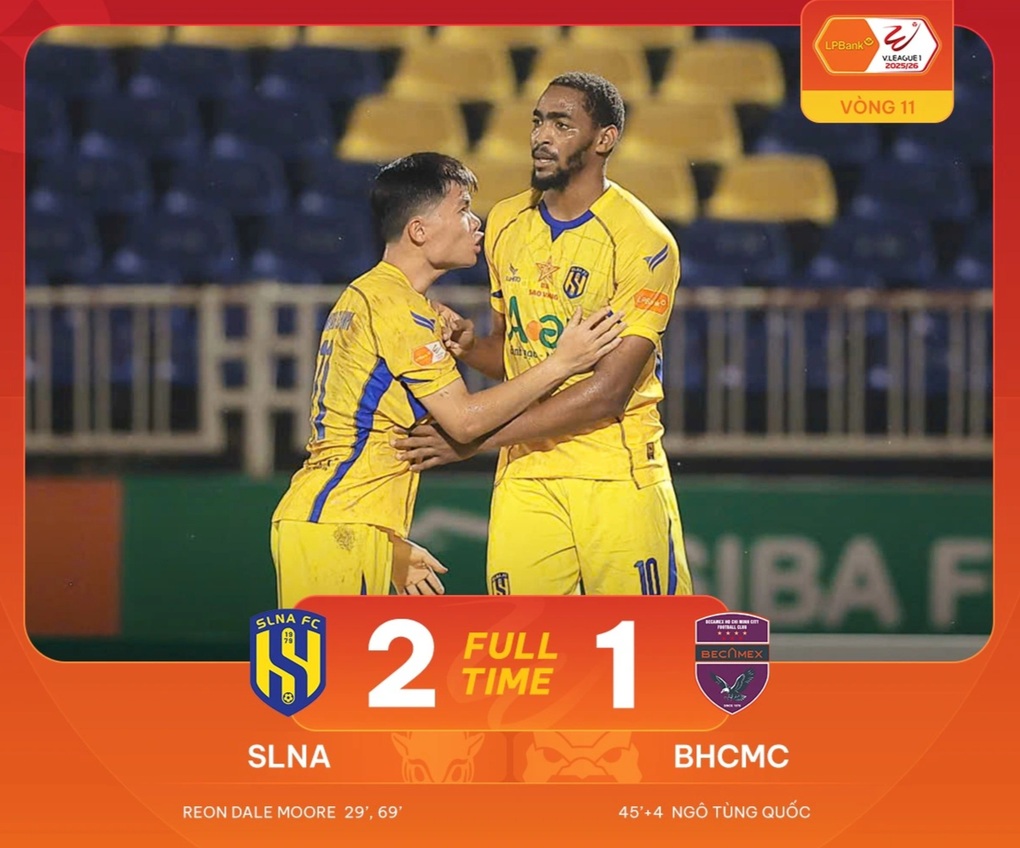 SL Nghệ An và CLB Hải Phòng giành chiến thắng quan trọng - 1 SL Nghệ An và CLB Hải Phòng giành chiến thắng quan trọng - 1