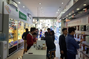 Thị trường di động giảm mạnh dù ngày lễ 8/3 sắp kết thúc