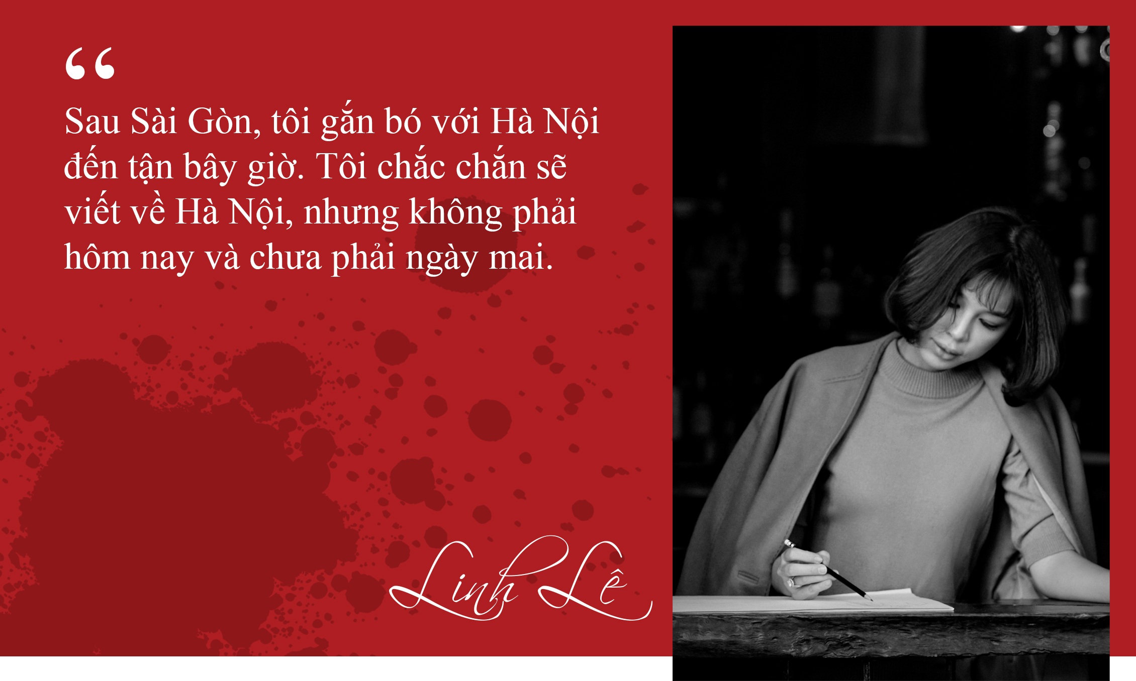 Linh Lê: “Tất cả chúng ta đều nên buồn” - 2 Linh Lê: “Tất cả chúng ta đều nên buồn” - 2