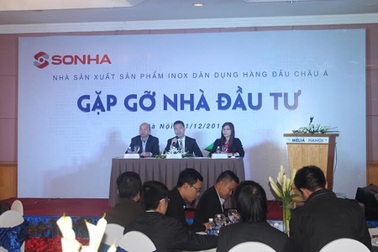 Sơn Hà gặp gỡ hơn  70 nhà đầu tư