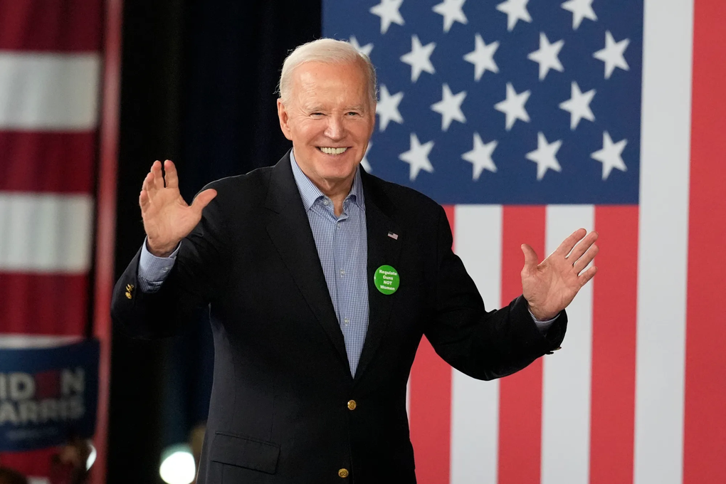 Ông Biden giành đủ phiếu bầu để thắng đề cử - 1 Ông Biden giành đủ phiếu bầu để thắng đề cử - 1