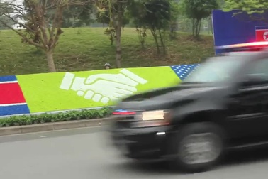 Đoàn Tổng thống Mỹ rời Marriott