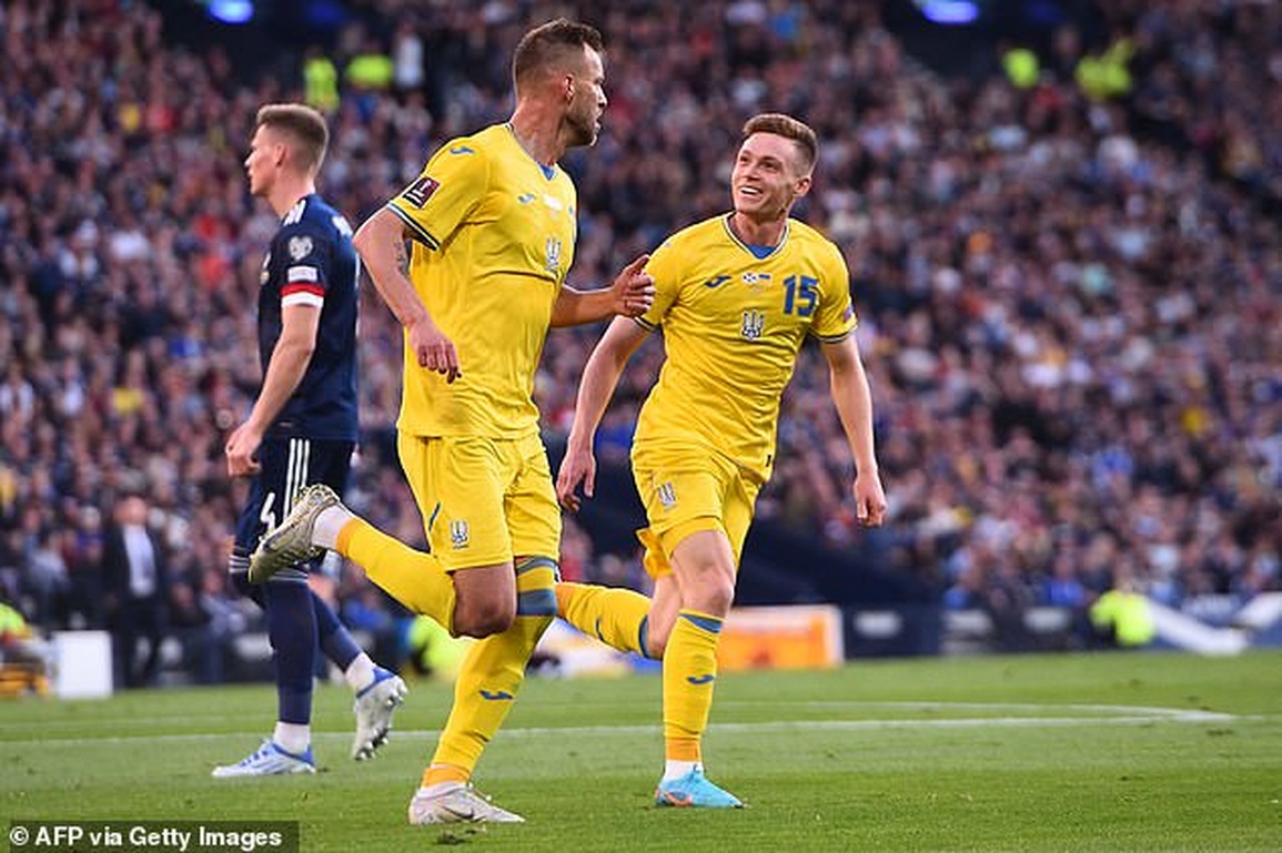 Đánh bại Scotland, Ukraine tiến gần tấm vé dự World Cup 2022 - 3 Đánh bại Scotland, Ukraine tiến gần tấm vé dự World Cup 2022 - 3