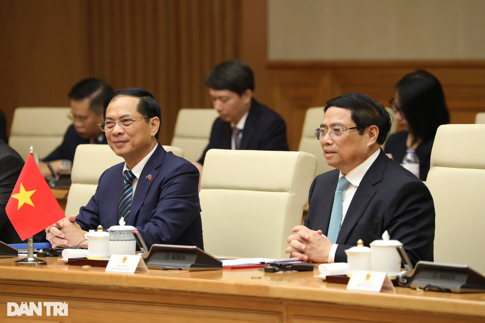 Thủ tướng Phạm Minh Chính chủ trì lễ đón Thủ tướng Australia thăm Việt Nam - 10 Thủ tướng Phạm Minh Chính chủ trì lễ đón Thủ tướng Australia thăm Việt Nam - 10