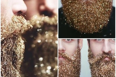 Trào lưu râu lấp lánh tung hoành trước thềm giáng sinh