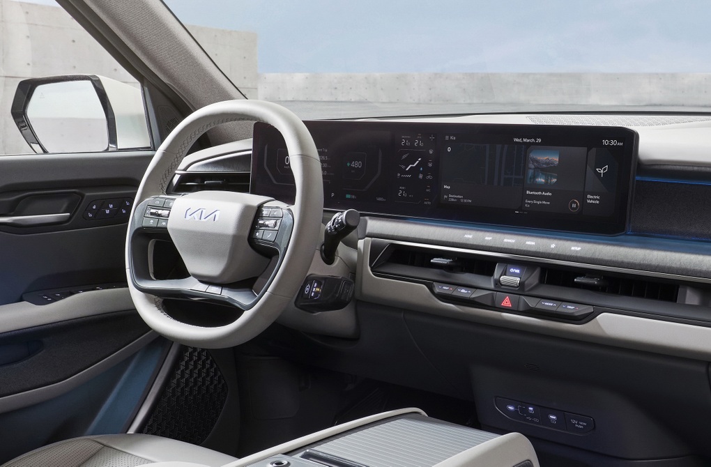 Kia EV9 ra mắt, mẫu SUV 3 hàng ghế hiếm hoi trên thị trường xe điện - 11 Kia EV9 ra mắt, mẫu SUV 3 hàng ghế hiếm hoi trên thị trường xe điện - 11