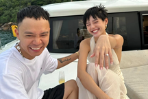 "Cô Em Trendy" Khánh Linh được bạn trai cầu hôn trên du thuyền