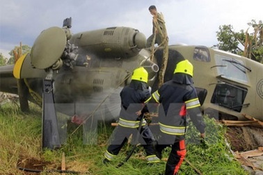 Rơi trực thăng quân sự tại Serbia làm 7 người thiệt mạng