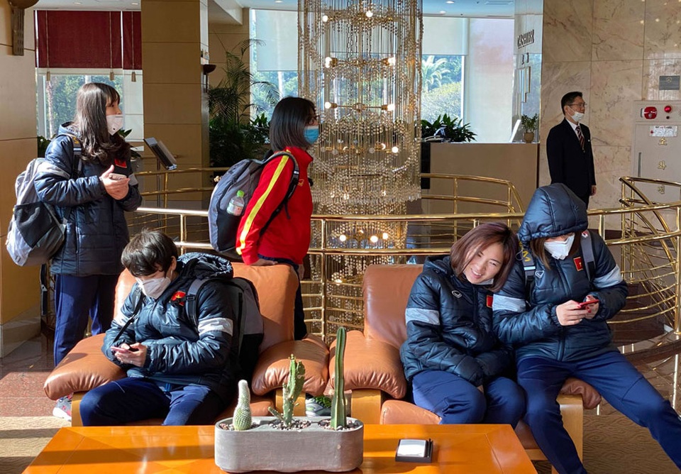 Đội tuyển nữ Việt Nam đến Hàn Quốc, tập luyện tại đảo Jeju - 2