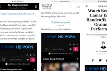 Hàng loạt trang báo lớn và nổi tiếng bị chèn nội dung khiêu dâm