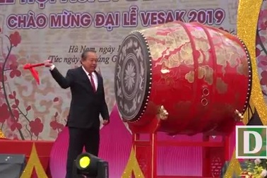 Khai hội xuân ở ngôi chùa lớn nhất thế giới