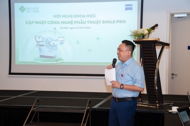 Hội nghị khoa học "Cập nhật công nghệ phẫu thuật SMILE Pro" tại Bệnh viện Mắt Sài Gòn