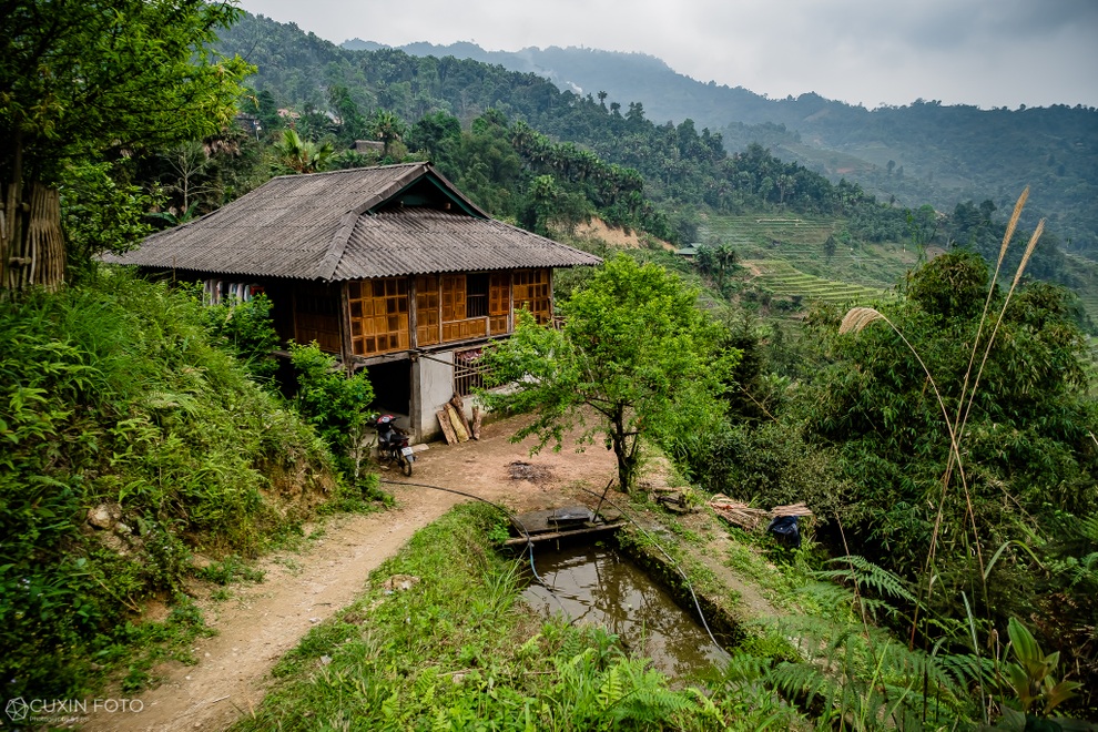 Khung cảnh yên bình, đẹp như tranh nơi bản làng ở Hà Giang - 9