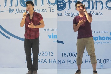 Tạ Quang Thắng, Dương Trần Nghĩa “đốt cháy” ngày đổi đồ Mottainai