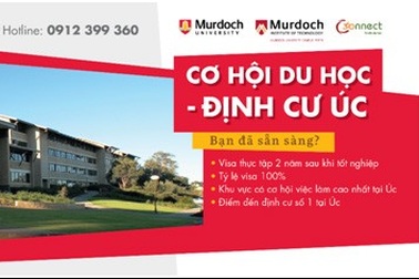 Giao lưu "Học bổng du học Úc cùng Murdoch University"