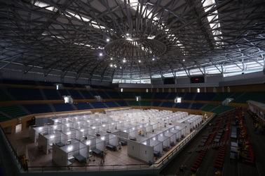 Hình ảnh mới nhất bên trong Bệnh viện dã chiến Tiên Sơn trước giờ bàn giao