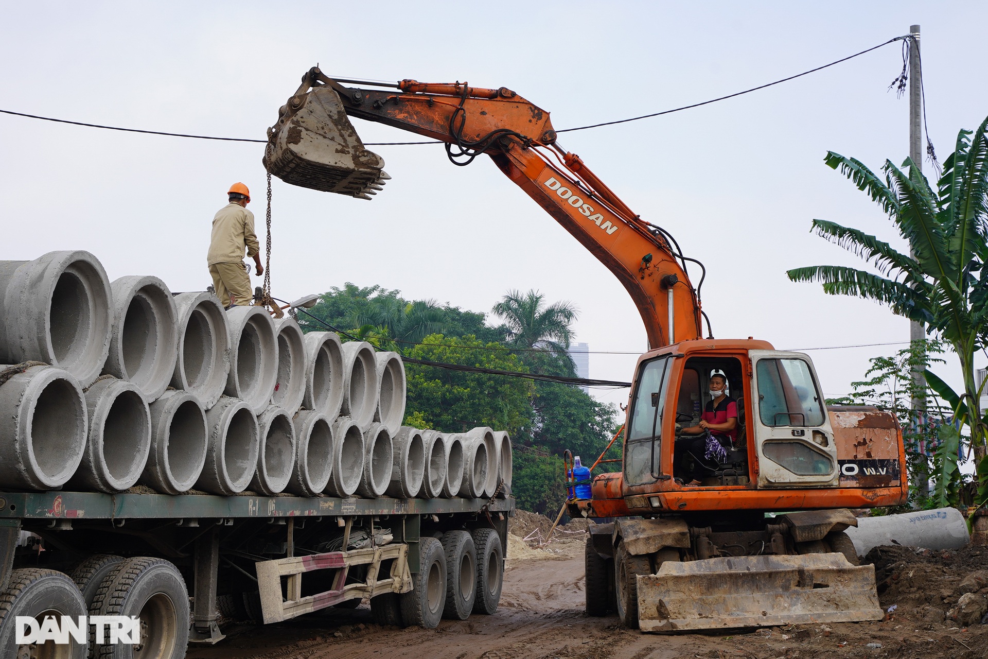 Công trường xây dựng đường vành đai 2 hơn 1.300 tỷ đồng ở Hải Phòng - 3 Công trường xây dựng đường vành đai 2 hơn 1.300 tỷ đồng ở Hải Phòng - 3