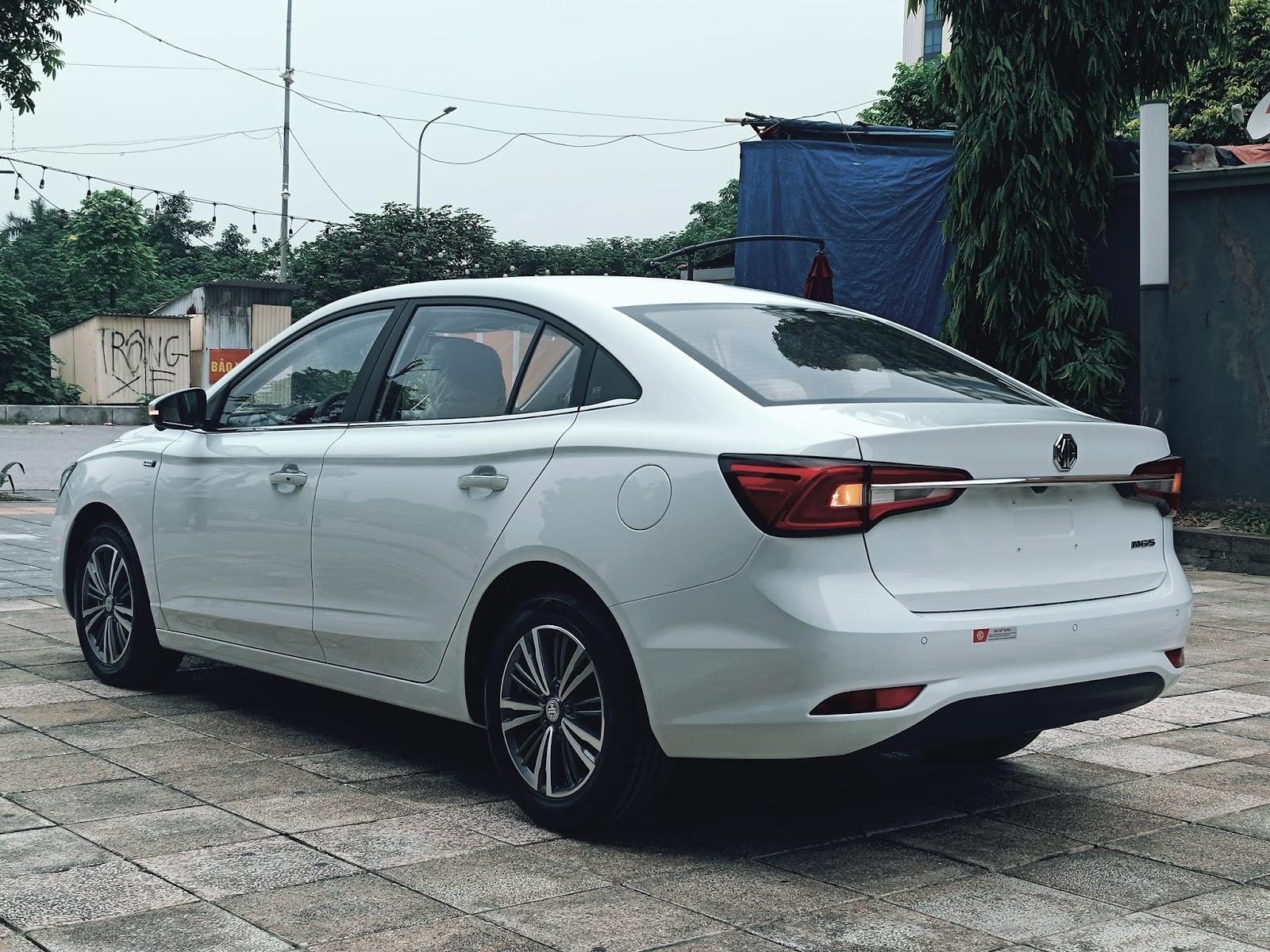 Kích thước của New MG5 vượt trội khi so với hầu hết xe sedan hạng B (Ảnh: ĐL MG).