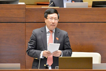 Cho thôi làm đại biểu Quốc hội đối với ông Phạm Bình Minh, Lê Minh Chuẩn