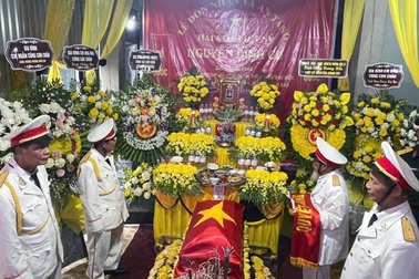Đón liệt sỹ trở về sau 57 năm trong ngày thống nhất non sông