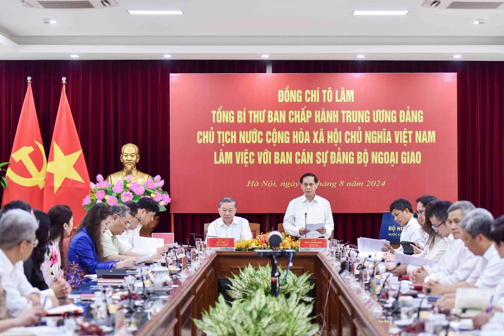 Tổng Bí thư, Chủ tịch nước Tô Lâm: Ngoại giao phải vươn lên tầm cao mới - 1 Tổng Bí thư, Chủ tịch nước Tô Lâm: Ngoại giao phải vươn lên tầm cao mới - 1