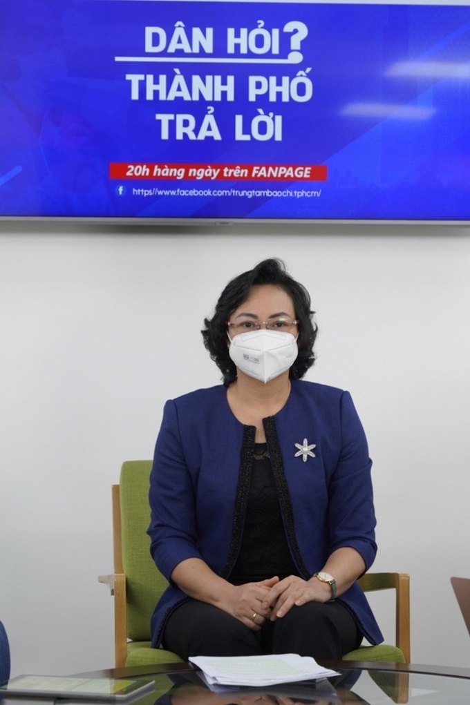 Phó Chủ tịch UBND TP.HCM Phan Thị Thắng