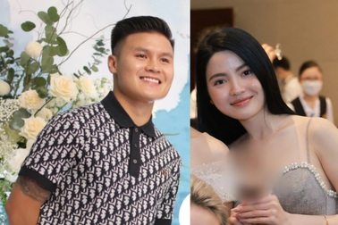 Quang Hải và "bạn gái tin đồn" hơn 3 tuổi dự đám cưới Hà Đức Chinh