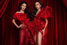 Ngọc Châu, Hương Ly diện đồ cắt xẻ, đọ dáng gợi cảm "bất phân thắng bại"