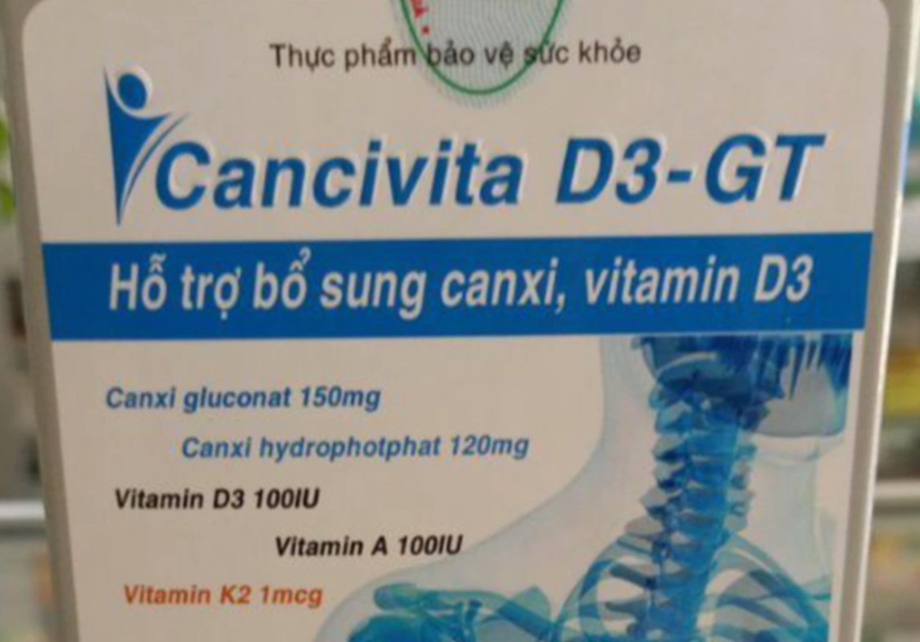 Thu hồi sản phẩm bổ sung canxi, vitamin D3 vì trộn thêm nhiều chất lạ - 1 Thu hồi sản phẩm bổ sung canxi, vitamin D3 vì trộn thêm nhiều chất lạ - 1