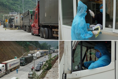 Một chuyến xe thông quan cửa khẩu Lạng Sơn, tài xế được trả gần chục triệu