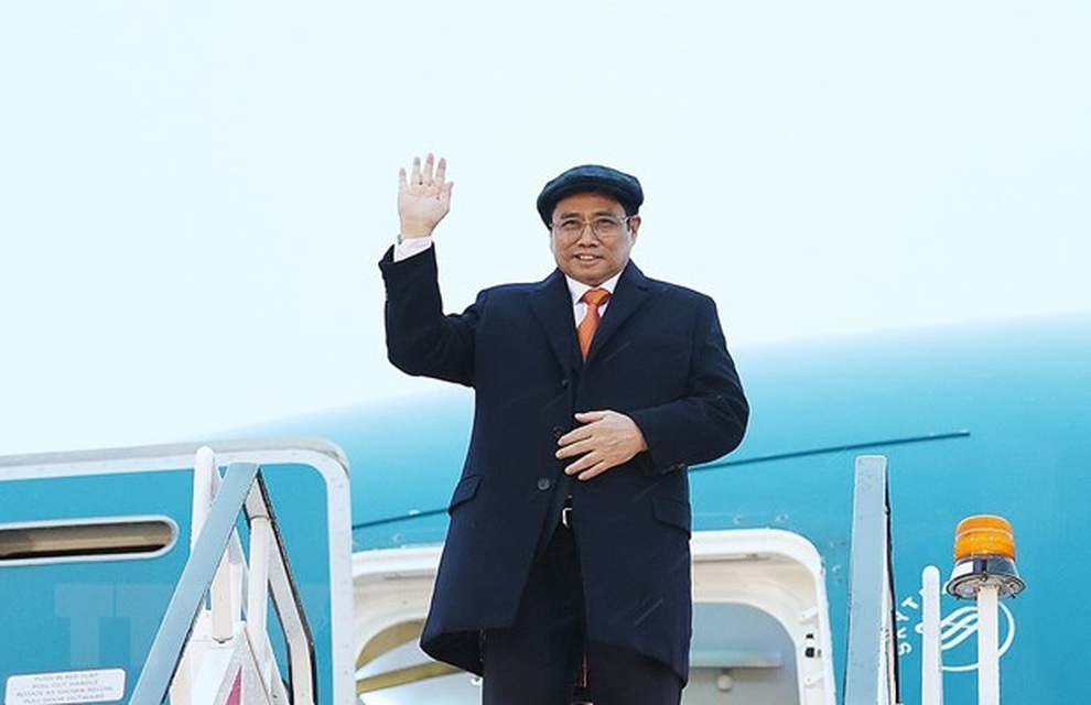 Thủ tướng Phạm Minh Chính bắt đầu chuyến công tác tại Vương quốc Anh - 1 Thủ tướng Phạm Minh Chính bắt đầu chuyến công tác tại Vương quốc Anh - 1