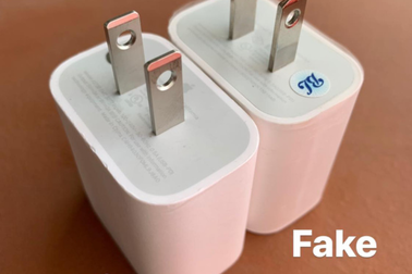 Cách phân biệt sạc nhanh chính hãng Apple với hàng "nhái"