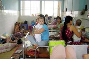 Bệnh “tay, chân, miệng” bùng phát dữ dội 