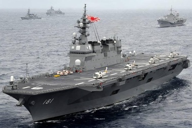 Vì sao Nhật điều tàu khu trục tập trận gần Biển Đông?