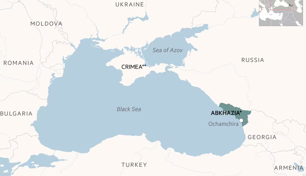 Một mũi tên trúng nhiều đích của Nga khi đặt căn cứ hải quân tại Abkhazia - 2 Một mũi tên trúng nhiều đích của Nga khi đặt căn cứ hải quân tại Abkhazia - 2