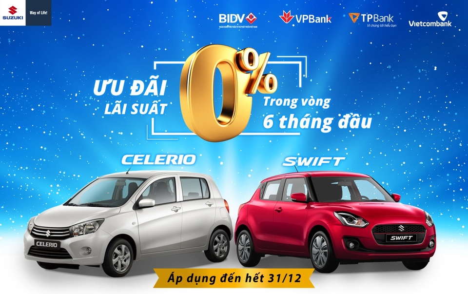 Suzuki ưu đãi lên đến 50 triệu mừng Giáng sinh - 1 Suzuki ưu đãi lên đến 50 triệu mừng Giáng sinh - 1