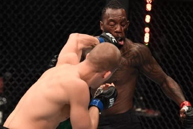 Tung ra liên hoàn đấm, võ sĩ UFC hạ đo ván đối thủ