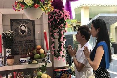 Nghệ sĩ ngậm ngùi tới viếng Lê Công Tuấn Anh