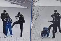 Đánh nam sinh chuyên bắt nạt bạn học, cảnh sát bị dân mạng "ném đá"