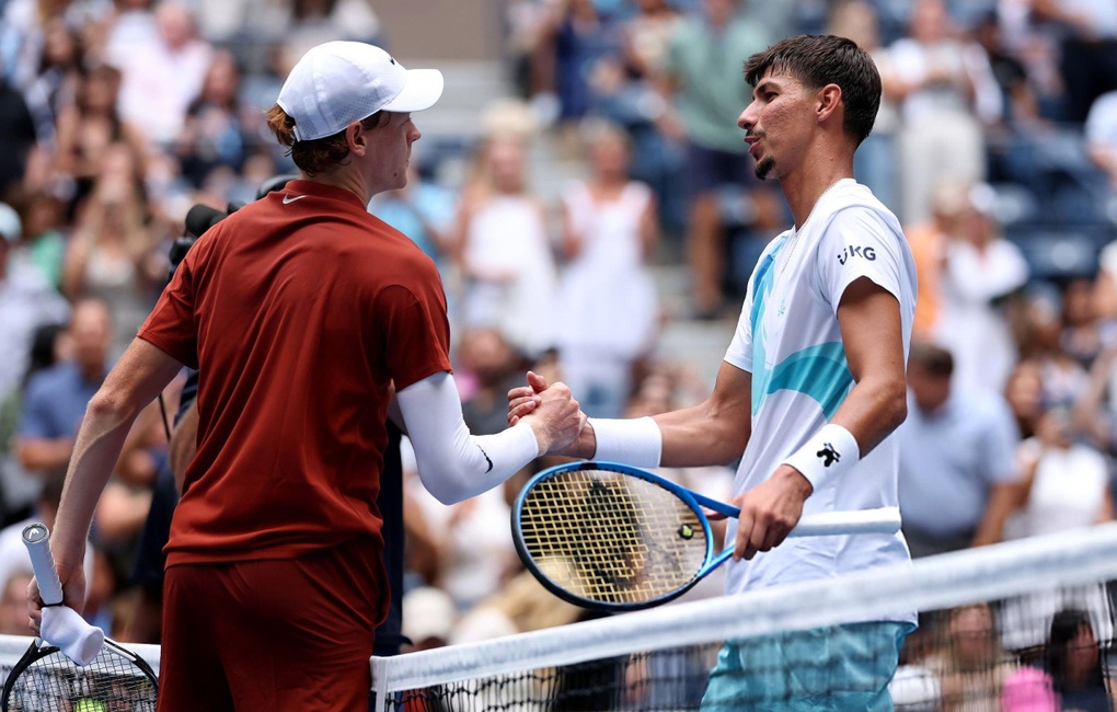 Sinner nối dài chuỗi trận thắng trên sân cứng tại Grand Slam - 1 Sinner nối dài chuỗi trận thắng trên sân cứng tại Grand Slam - 1