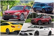 Hàng loạt mẫu xe mới "đổ bộ" trước Tết, khách Việt tha hồ lựa chọn