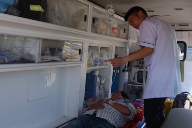 Cấp cứu kịp thời thuyền viên bị viêm ruột thừa cấp