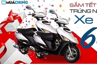 “Sắm tết nhanh tay, trúng ngay xe máy” cùng MuaChung